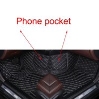 Floor Mats Audi A4 B7 B8 B9 8KH 8WH 2017-2023 - studio packshot - Becquet Voiture
