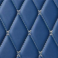 Floor Mats Audi A4 B7 B8 B9 Sedan Allroad Leather - fitted on vehicle - Becquet Voiture