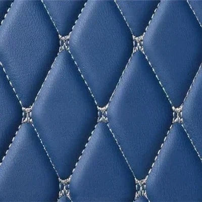 Floor Mats Audi A4 B7 B8 B9 Sedan Allroad Leather - fitted on vehicle - Becquet Voiture