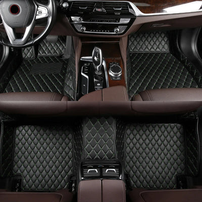 Tapis de Sol BMW Série 1 E81 E82 E87 E88 F20 Cuir - packshot studio 2 - Becquet Voiture
