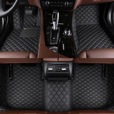 Tapis de Sol BMW Série 3 E36 E46 E90 E92 E93 Kit 3 Pièces - en situation - Becquet Voiture