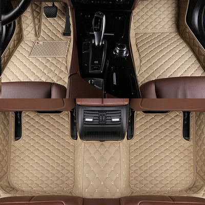 Tapis de Sol BMW Série 3 E36 E46 E90 E92 E93 Kit 3 Pièces - installé sur véhicule - Becquet Voiture
