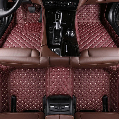 Tapis de Sol BMW Série 5 E39 E60 F10 G30 G60 Kit 3 Pièces - vue arrière 2 - Becquet Voiture