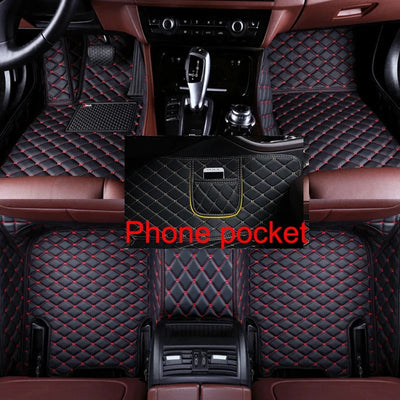 Tapis de Sol BMW Série 5 E39 E60 F10 G30 G60 Kit 3 Pièces - vue de profil - Becquet Voiture