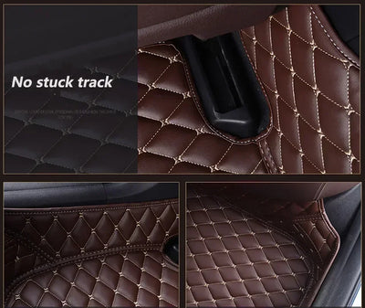 Tapis de Sol BMW Série 5 E39 E60 F10 G30 G60 Personnalisé - vue arrière - Becquet Voiture