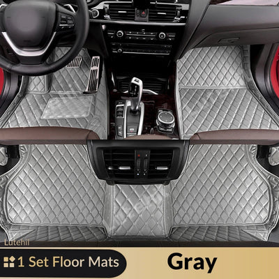 Tapis de Sol et Coffre Mercedes GLC X253 2016-2022 Cuir - en situation 3 - Becquet Voiture