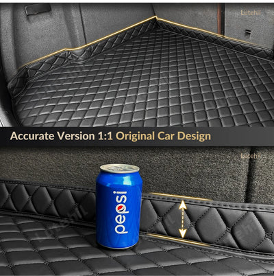 Tapis de Sol et Coffre Mercedes GLC X253 2016-2022 Cuir - installé sur véhicule 2 - Becquet Voiture