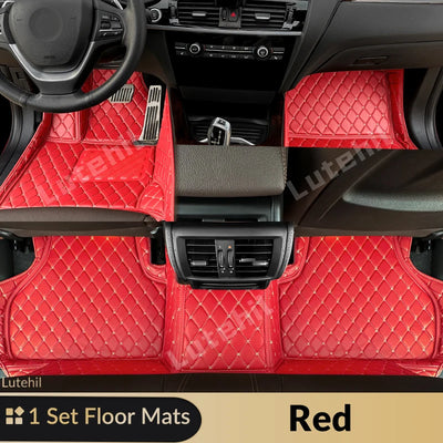 Tapis de Sol et Coffre Mercedes GLC X253 2016-2022 Cuir - packshot studio 4 - Becquet Voiture