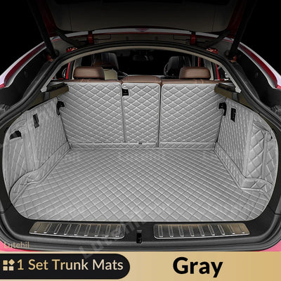 Tapis de Sol et Coffre Mercedes GLC X253 2016-2022 Cuir - packshot studio 5 - Becquet Voiture
