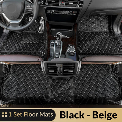Tapis de Sol et Coffre Mercedes GLC X253 2016-2022 Cuir - packshot studio 6 - Becquet Voiture