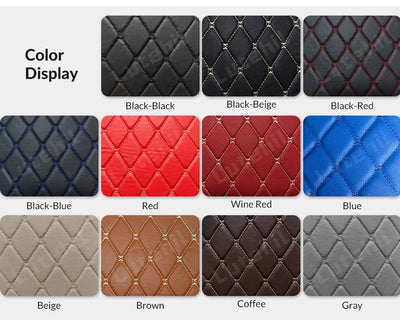 Tapis de Sol et Coffre Mercedes GLC X253 2016-2022 Cuir - vue rapprochée 2 - Becquet Voiture