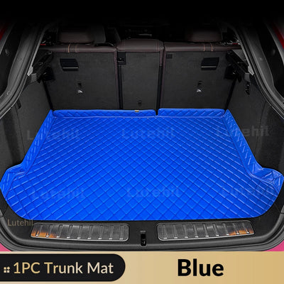 Tapis de Sol et Coffre Mercedes GLC X253 2016-2022 Cuir - vue rapprochée 4 - Becquet Voiture