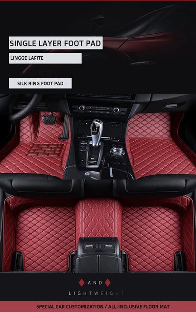 Tapis de Sol Mercedes Classe A W169 W176 W177 - installé sur véhicule 2 - Becquet Voiture