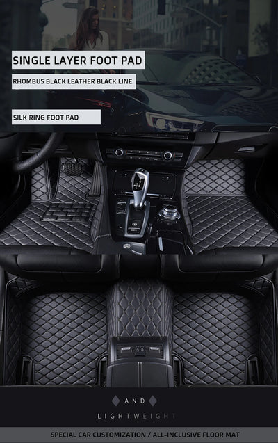 Tapis de Sol Mercedes Classe A W169 W176 W177 - vue de face 2 - Becquet Voiture