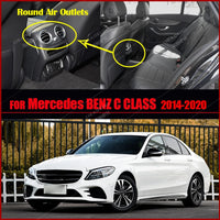 Floor Mats Mercedes C-Class W205 2014-2021 - fitting detail 4 - Becquet Voiture