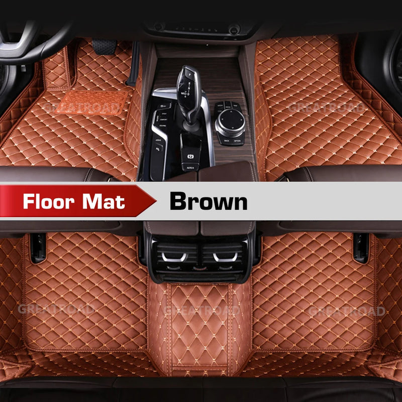 Floor Mats Mercedes C-Class W205 2014-2021 - rear view 3 - Becquet Voiture