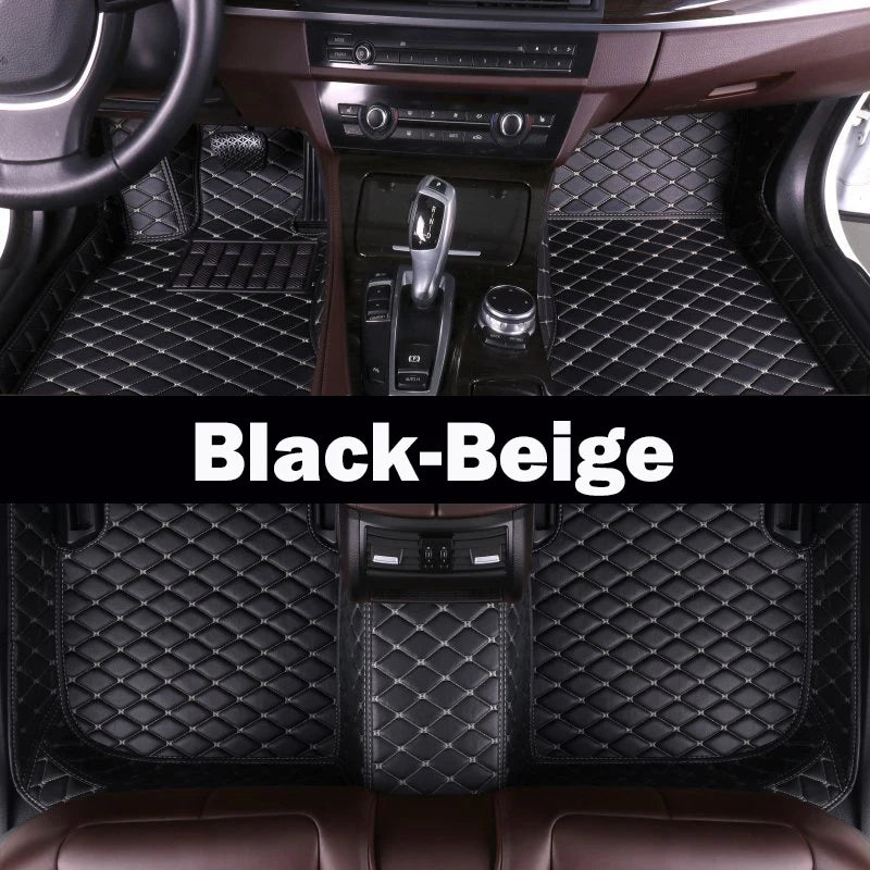 Floor Mats Mercedes C-Class W205 2014-2021 - rear view 4 - Becquet Voiture