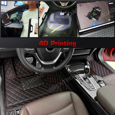 Tapis de Sol Mercedes Classe C W205 2014-2021 - vue arrière - Becquet Voiture