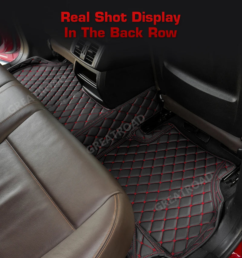 Floor Mats Mercedes C-Class W205 2014-2021 - top view - Becquet Voiture
