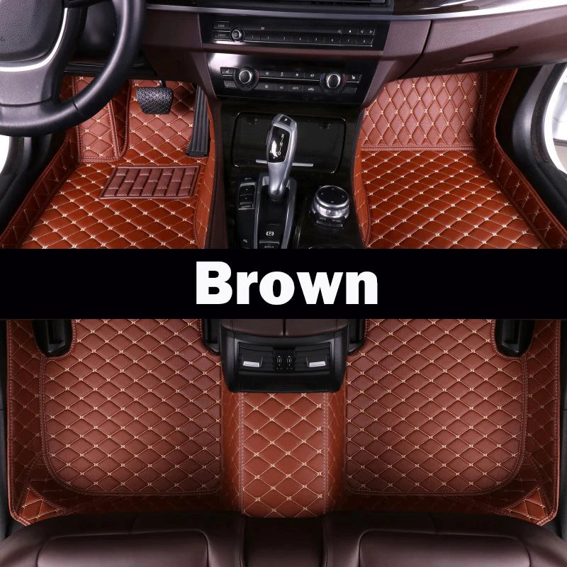Floor Mats Mercedes C-Class W205 2014-2021 - front view 4 - Becquet Voiture
