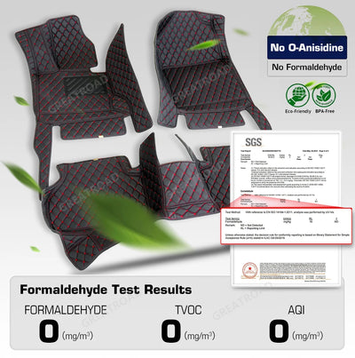 Tapis de Sol Mercedes Classe C W205 2014-2021 - vue de trois-quarts 2 - Becquet Voiture