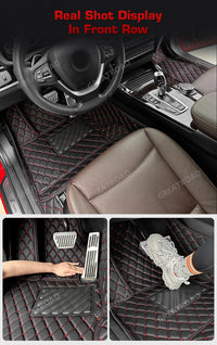 Floor Mats Mercedes C-Class W205 2014-2021 - close-up view - Becquet Voiture