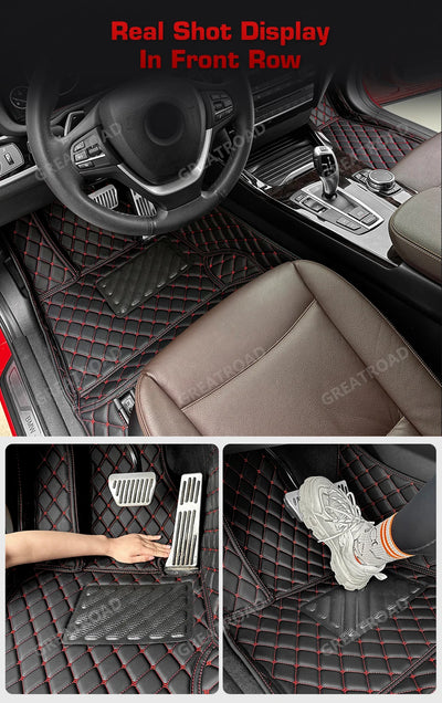 Tapis de Sol Mercedes Classe C W205 2014-2021 - vue rapprochée - Becquet Voiture