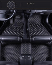 Tapis de Sol Mercedes Classe E W211 W212 W213 Cuir 3D - détail du montage - Becquet Voiture