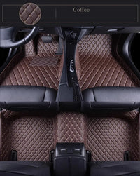 Tapis de Sol Mercedes Classe E W211 W212 W213 Cuir 3D - en situation - Becquet Voiture