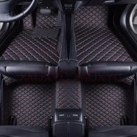 Tapis de Sol Mercedes Classe E W211 W212 W213 Cuir 3D - installé sur véhicule - Becquet Voiture