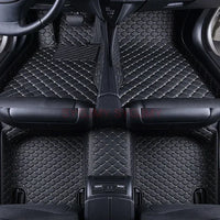 Tapis de Sol Mercedes Classe E W211 W212 W213 Cuir 3D - vue arrière 2 - Becquet Voiture