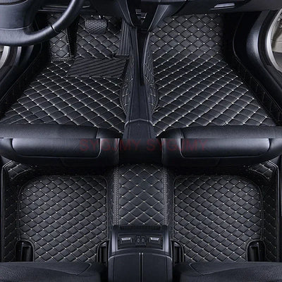 Tapis de Sol Mercedes Classe E W211 W212 W213 Cuir 3D - vue arrière 2 - Becquet Voiture