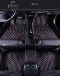Tapis de Sol Mercedes Classe E W211 W212 W213 Cuir 3D - vue de dessus - Becquet Voiture