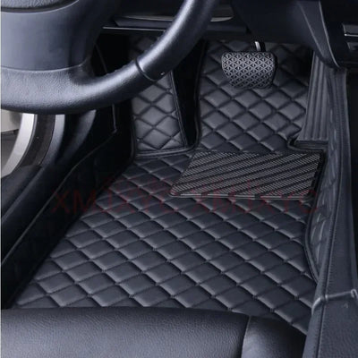Tapis de Sol Mercedes Classe E W211 W212 W213 Cuir 3D - vue de profil - Becquet Voiture