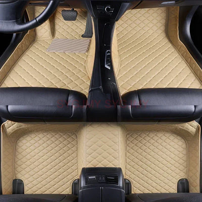Tapis de Sol Mercedes Classe E W211 W212 W213 Cuir 3D - vue rapprochée 2 - Becquet Voiture