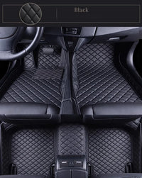 Tapis de Sol Mercedes Classe E W211 W212 W213 Cuir 3D - vue rapprochée - Becquet Voiture