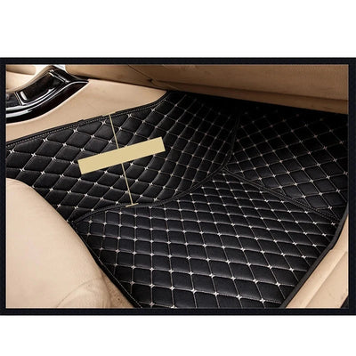 Tapis de Sol Sur Mesure BMW Série 3 E90 2005-2013 - vue arrière - Becquet Voiture