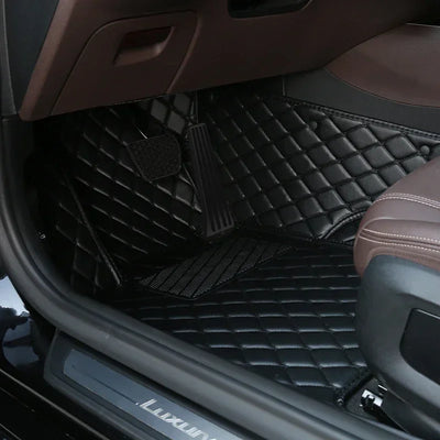 Tapis de Sol Tesla Model 3 Y 2019-2025 Personnalisé - vue rapprochée - Becquet Voiture