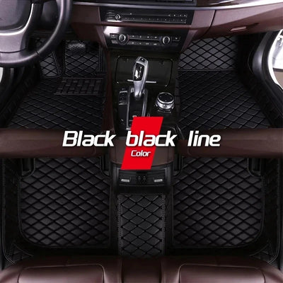 Tapis de Sol Volvo XC60 2017-2026 5 Places 3D - détail du montage 4 - Becquet Voiture