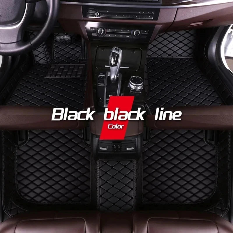 Tapis de Sol Volvo XC60 2017-2026 5 Places 3D - détail du montage 4 - Becquet Voiture