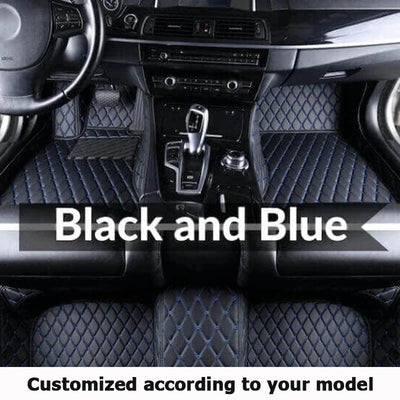 Tapis de Sol Volvo XC60 2017-2026 5 Places 3D - installé sur véhicule 3 - Becquet Voiture