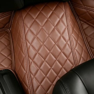 Tapis de Sol Volvo XC60 2017-2026 5 Places 3D - vue rapprochée - Becquet Voiture