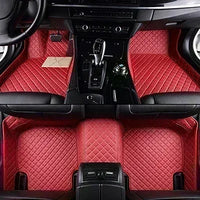 Fußmatten VW Tiguan und Touareg 2009–2023 3-teiliges Set - am Fahrzeug montiert 2 - Becquet Voiture