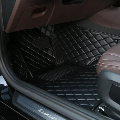 Tapis de Sol VW Tiguan Touareg 2009-2023 Kit 3 Pièces - vue de face 3 - Becquet Voiture