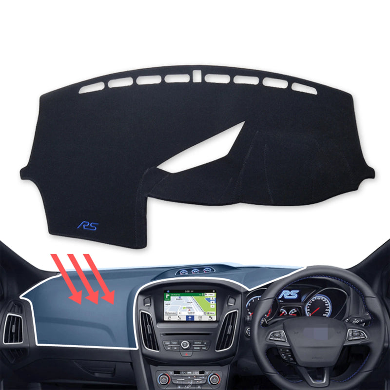 Tapis Protection Tableau de Bord Ford Focus ST RS - en situation - Becquet Voiture