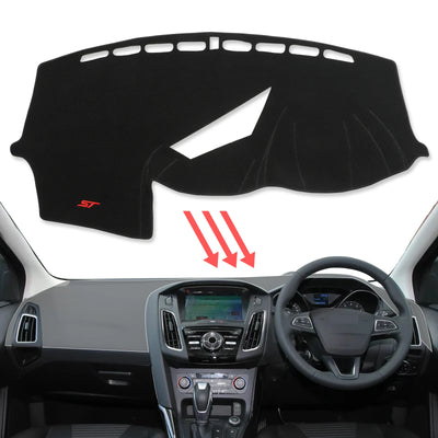 Tapis Protection Tableau de Bord Ford Focus ST RS - vue rapprochée - Becquet Voiture