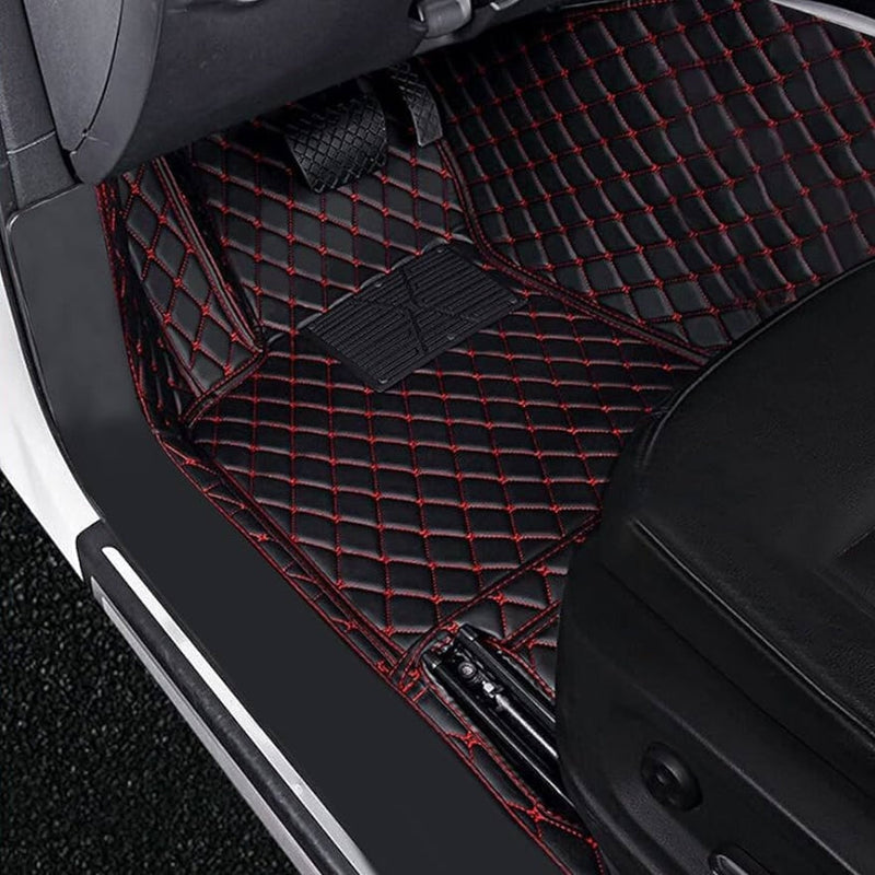 Tapis Sur Mesure 3D Cuir Skoda Fabia - packshot studio - Becquet Voiture