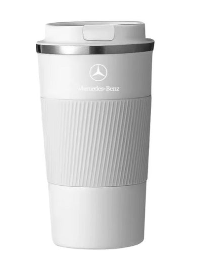 Tasse à Café Thermos Mercedes Acier Inoxydable - vue arrière - Becquet Voiture