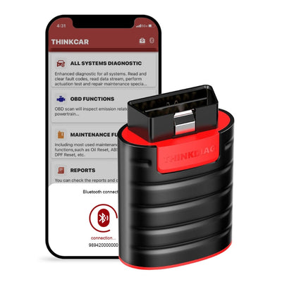 Thinkcar Valise Diagnostique Bluetooth OBD Pro - vue de profil - Becquet Voiture