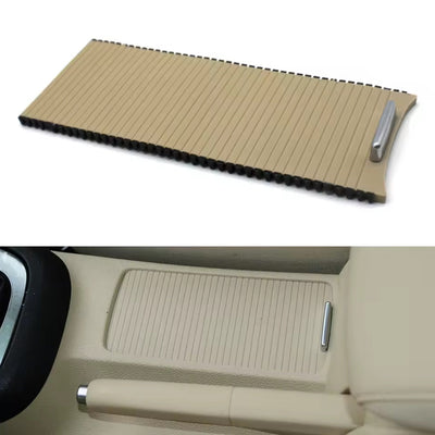 Trappe Rangement Console Centrale VW Golf 6 2008-2012 Noir Beige - vue de face 2 - Becquet Voiture
